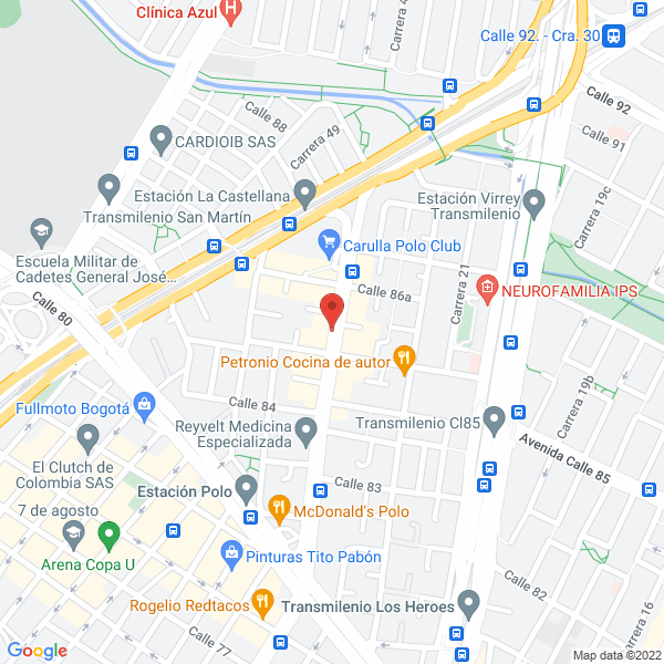 Map of Innovation Medical Center Ltda