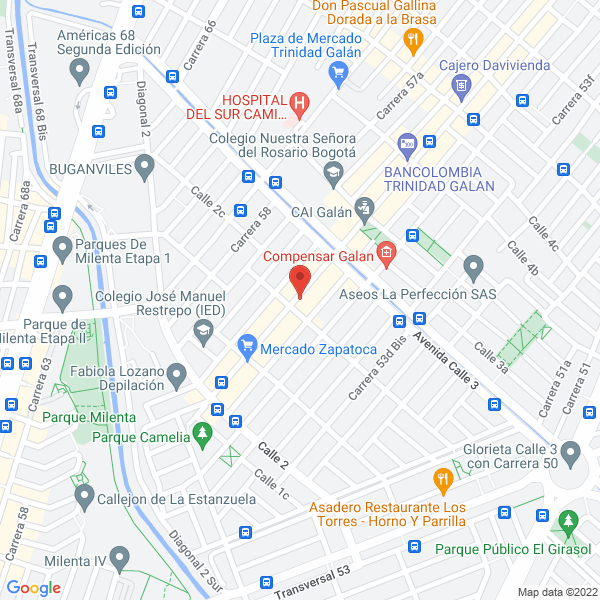 Map of Lozano Cortes E Hijos S. En C.