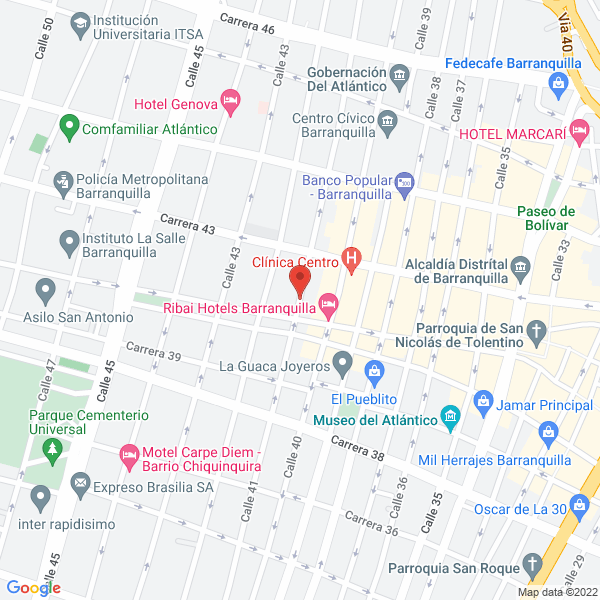 Map of Lozano Villereal Jose