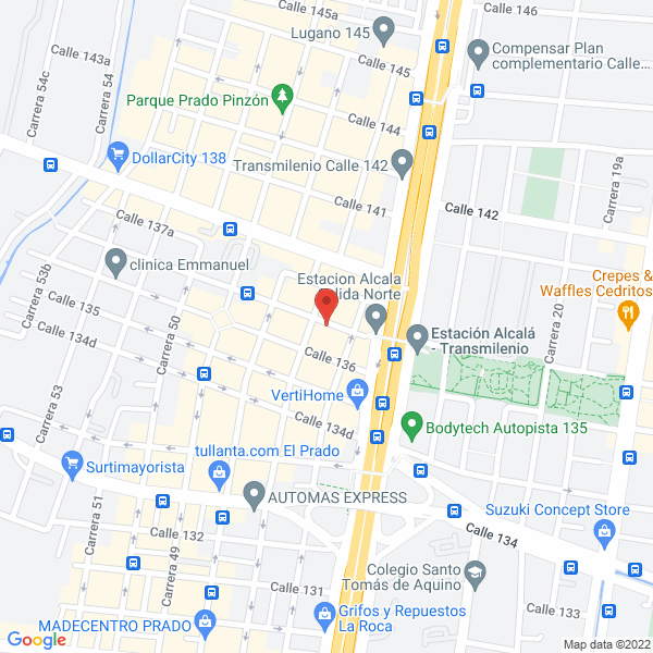Map of Lubricar'S