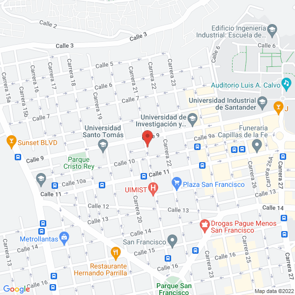 Map of Nutrimed Ltda. Productos Naturales