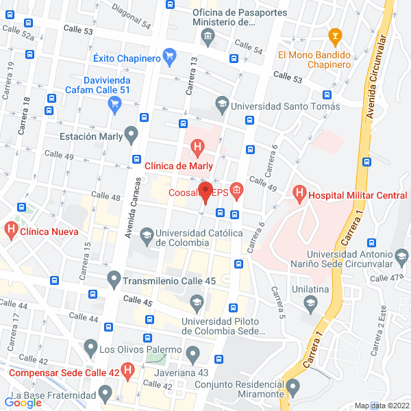 Map of O&G Constructores