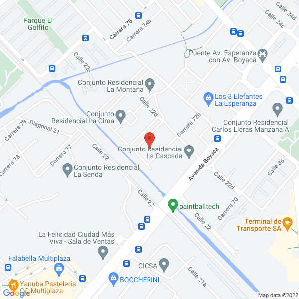 Map of Ob Proyectos S.A.S.