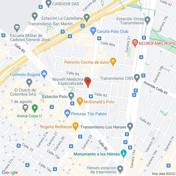 Map of Obras Con Tecnología Aplicada Ltda.
