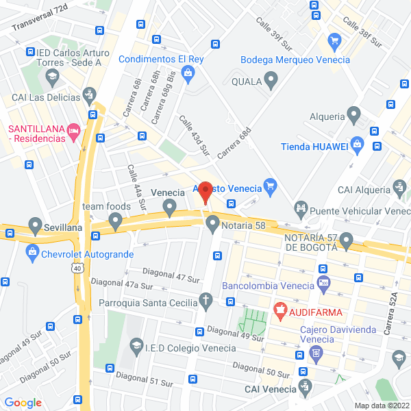 Map of Meein Tecnologúa S.A.S.