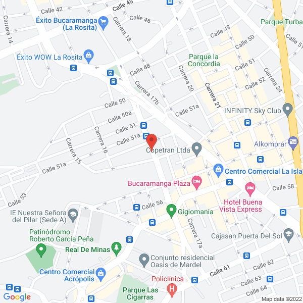 Map of Mega Mark