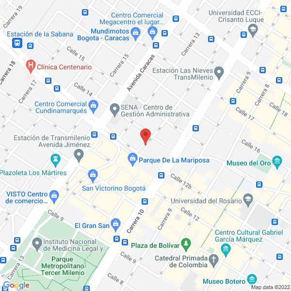 Map of Megaelectric Ltda.