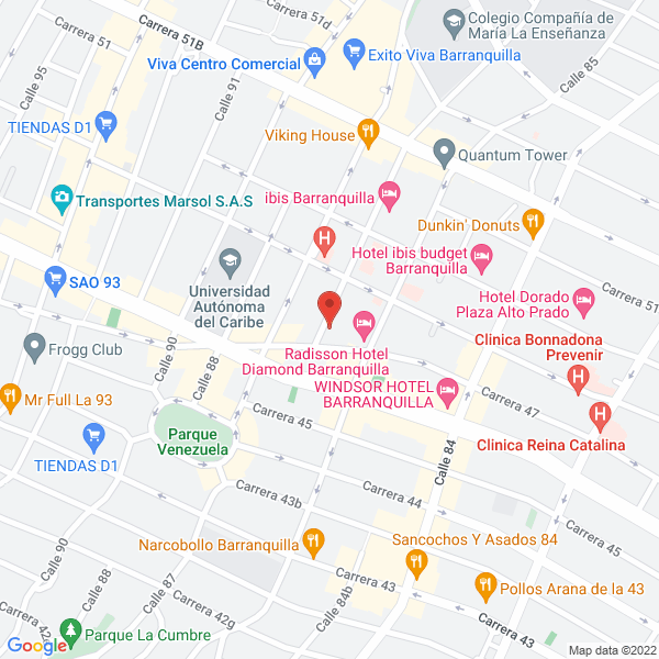Map of Megamed