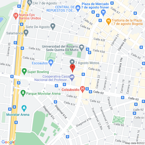 Map of Megraf Impresores S.A.S.