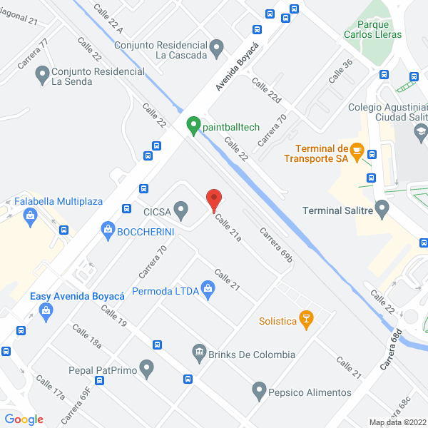 Map of Muebles Pisos Y Carpintería Jair Daza