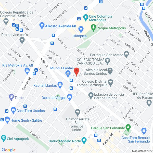 Map of Plastpet S.A.S.