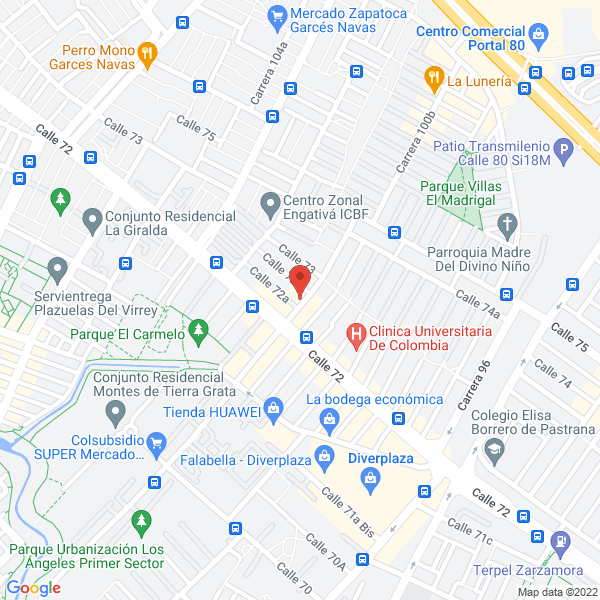 Map of Plata Consultores