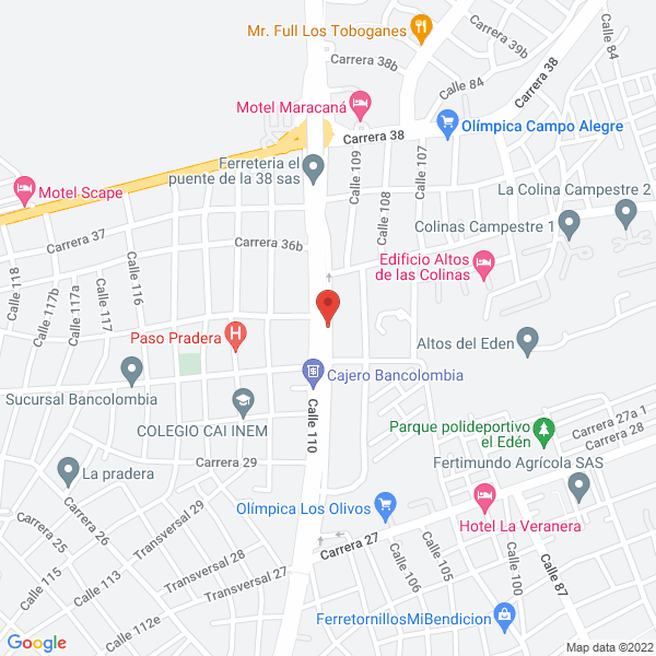 Map of Platesa S.A.S.