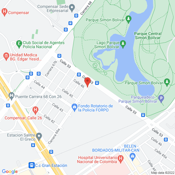 Mapa de Rbb Equipos Pesados S.A.S.