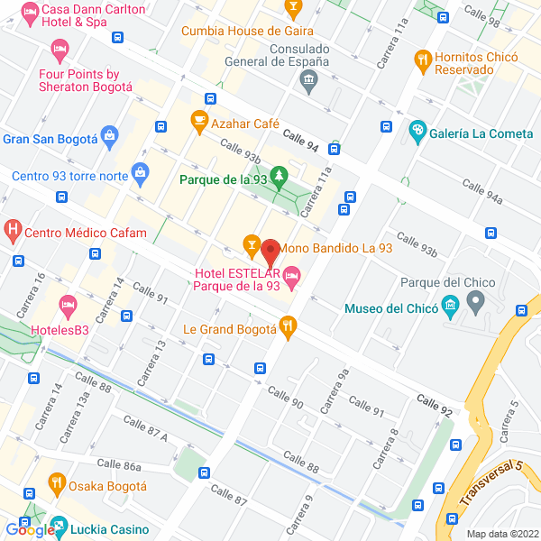 Mapa de Rcm Partners S.A.S.
