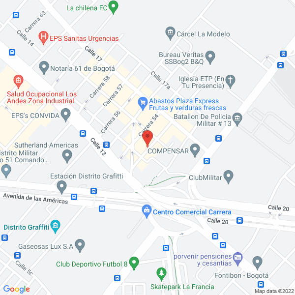 Mapa de Reciclajes Zamora Recza