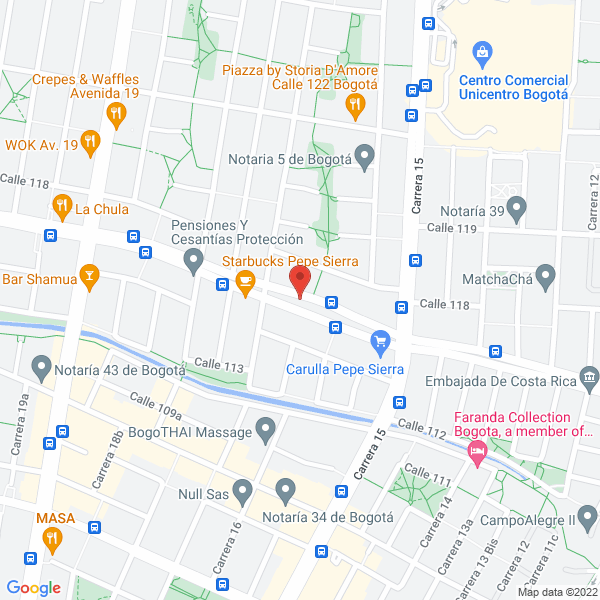 Map of Perlas Negras S.A.S