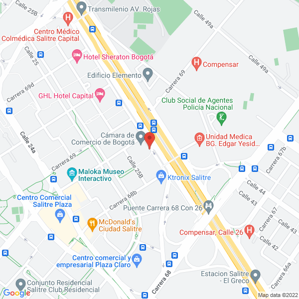 Map of Masú Buffet