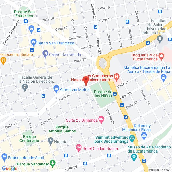 Map of Matis Institute