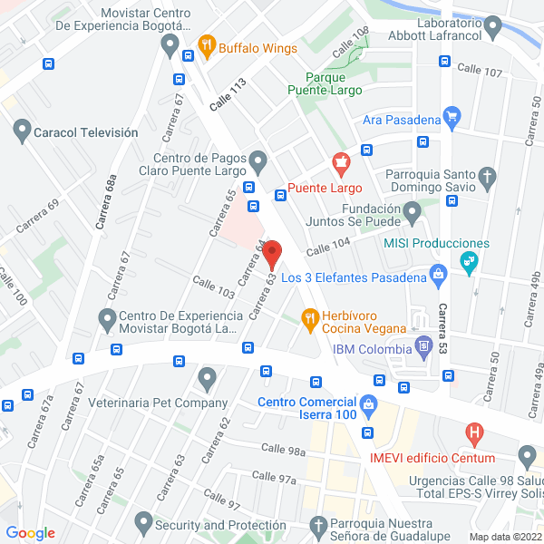 Map of Matriz Security Ltda