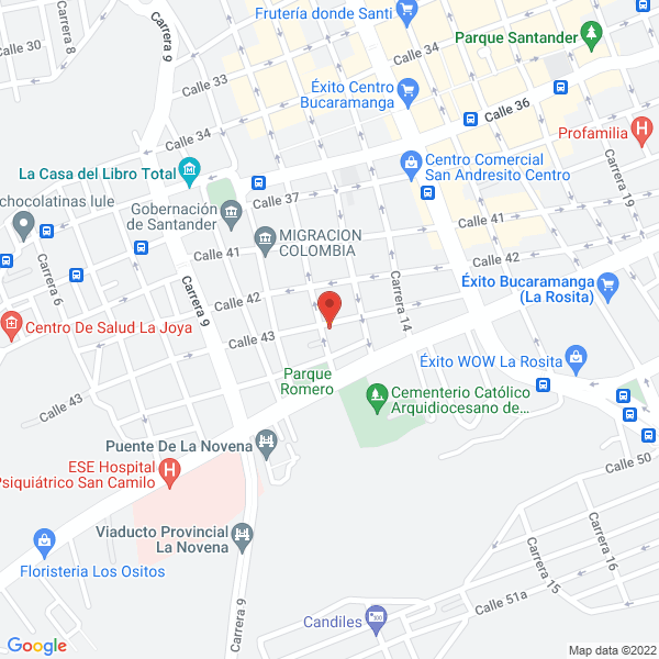 Map of Remontadora De Calzado Novalis