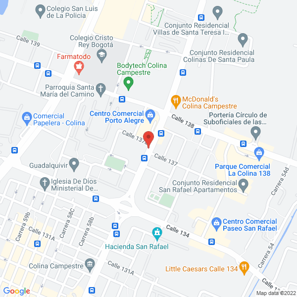 Map of Remontadora Puerto Alegre