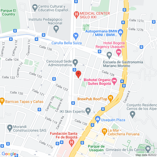 Map of Rent IT S.A.S.