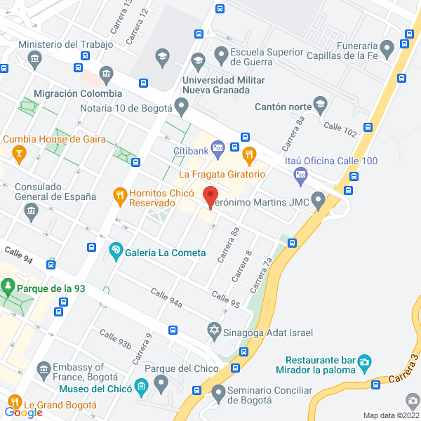 Map of Rentandes S.A.