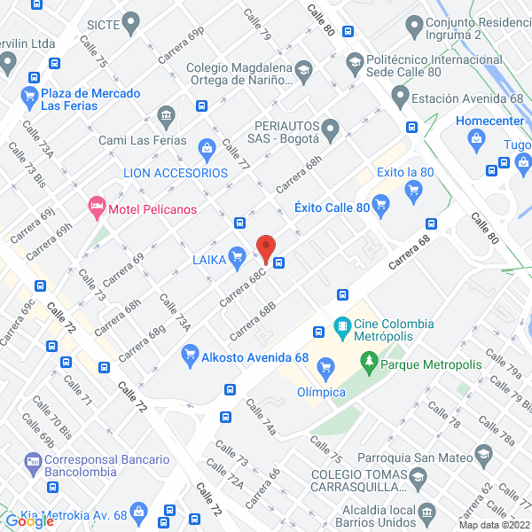 Map of Reparaciones Chyk