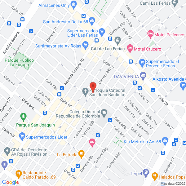 Map of Reparamos Sus Muebles Barrios Jairo