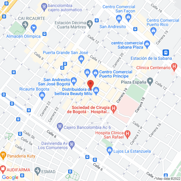 Map of Representaciones Eg