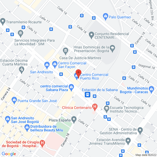 Map of Mundiagro S.A.S.