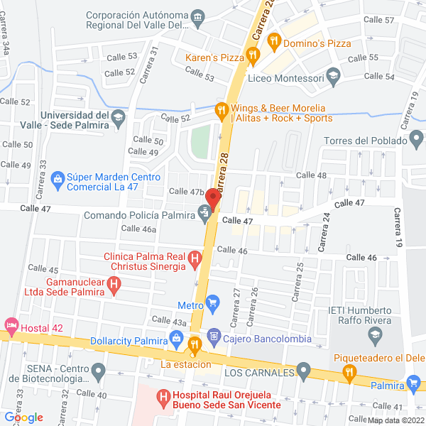 Map of Mundo Safari Pet Wash