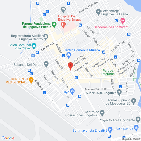 Map of Piqueteadero El Guayatuno