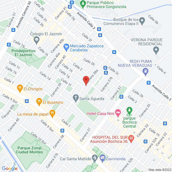 Map of Pisos De Madera A2 Concept Ltda.