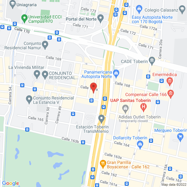 Mapa de Pisos Santamaria