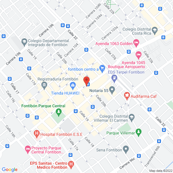 Map of Pitágoras Ltda.