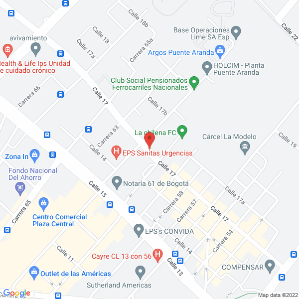 Map of Pizantex S.A.