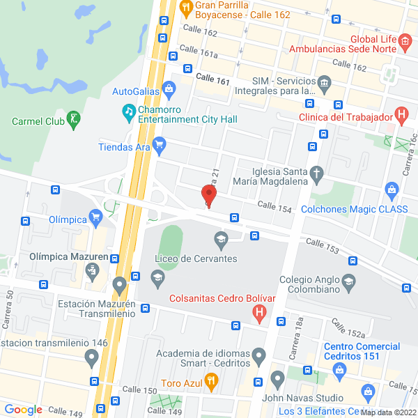 Map of Restaurante Pizza In