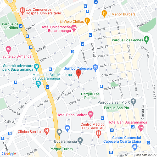 Map of Pizzas Panzerottis Poul