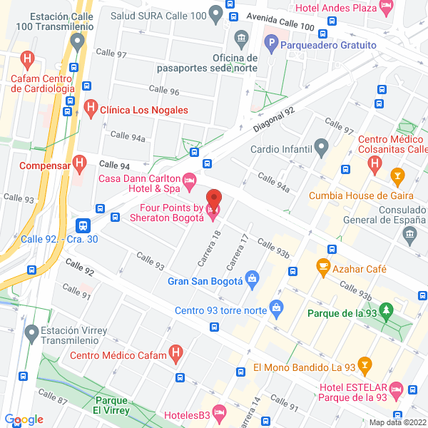 Map of Natural Skinny Ltda.