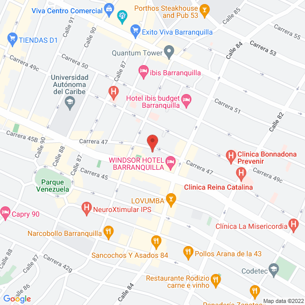 Map of Denti Colombia Ltda