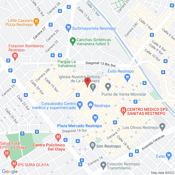 Map of Navia Importaciones Y Exportaciones S.A.S.