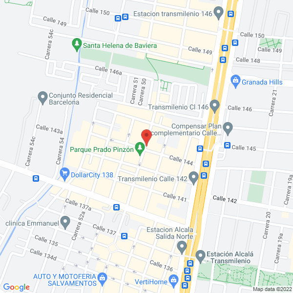 Map of Neal Diseño Interior