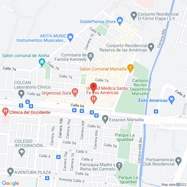 Map of Negret Art Comunicaciones