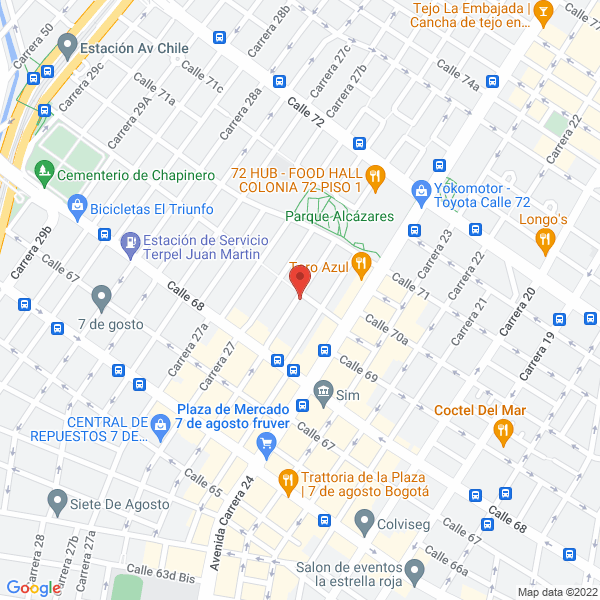 Map of Mecanizados Técnicos Industriales