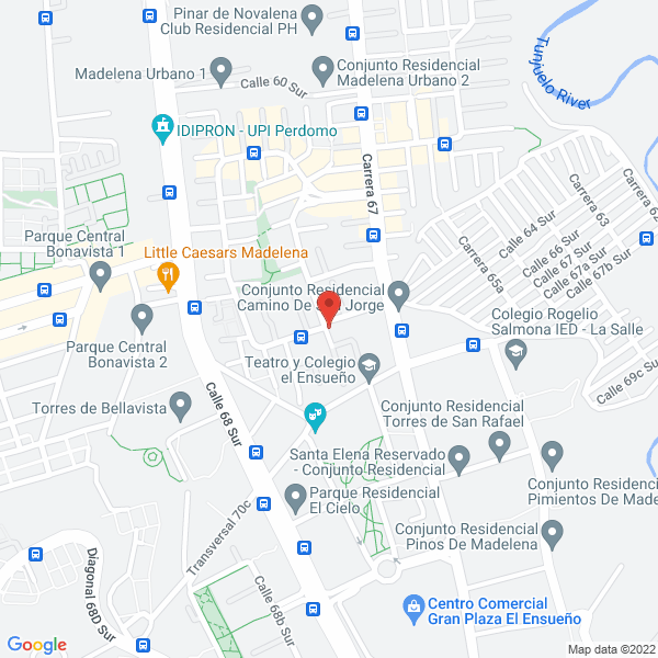 Map of Mecanizados Y Soluciones Industriales S.A.S.
