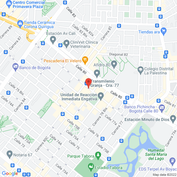 Map of Mecm Profesionales Contratistas S.A.S.