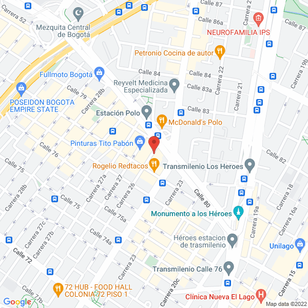 Map of Medardo Méndez Y Cía. Ltda.