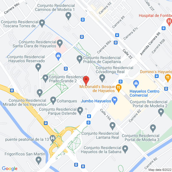 Map of Medescom S.A.S.